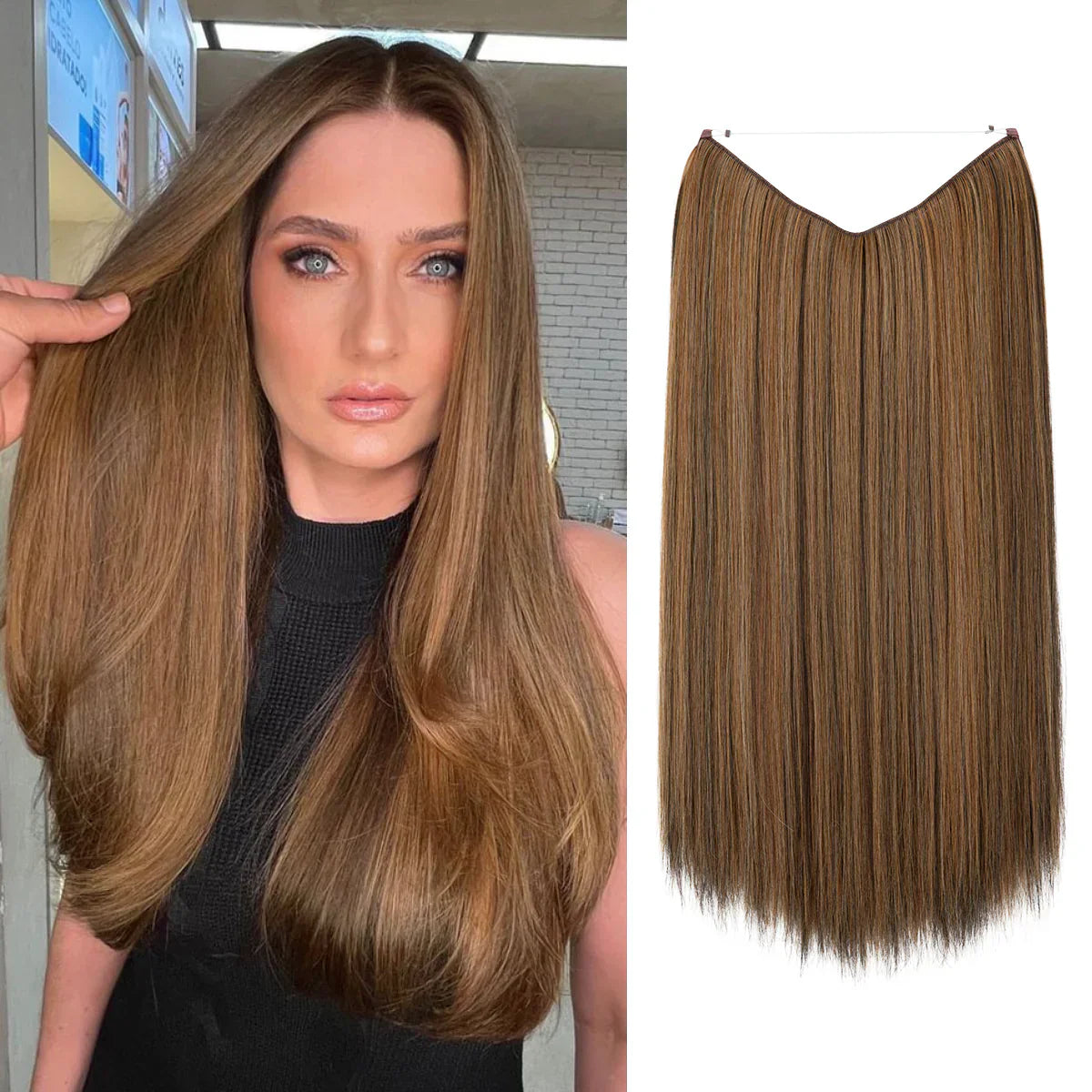 Walnut Brown Lisse (40cm)