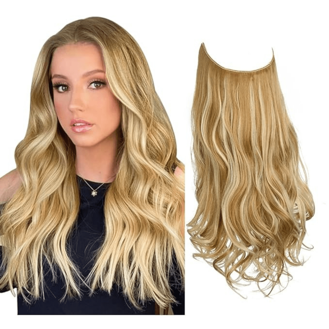 Honey Blonde Wavy (16 Inch)