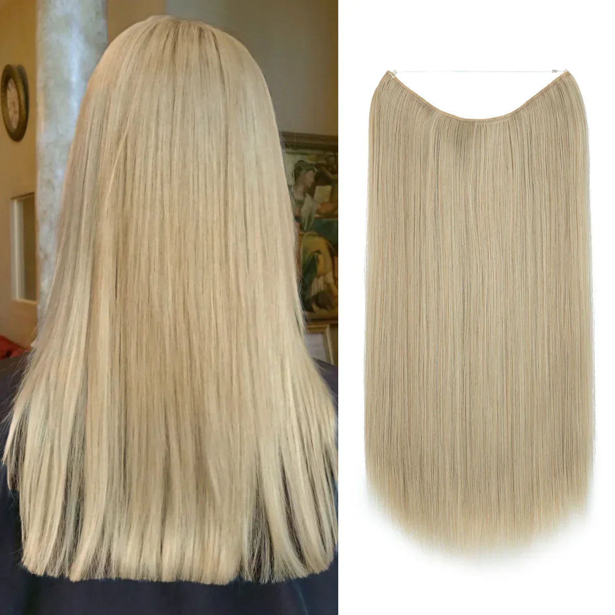 Pale Ash Blonde Lisse (40cm)